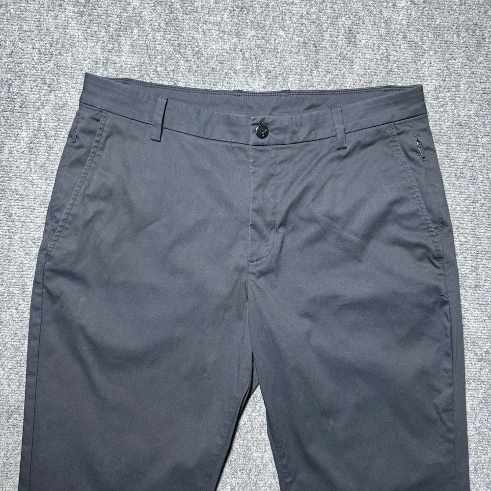 Birddogs Pants Men 34x24.5 Navy Blue Straight Leg Performance Golf Lightweight